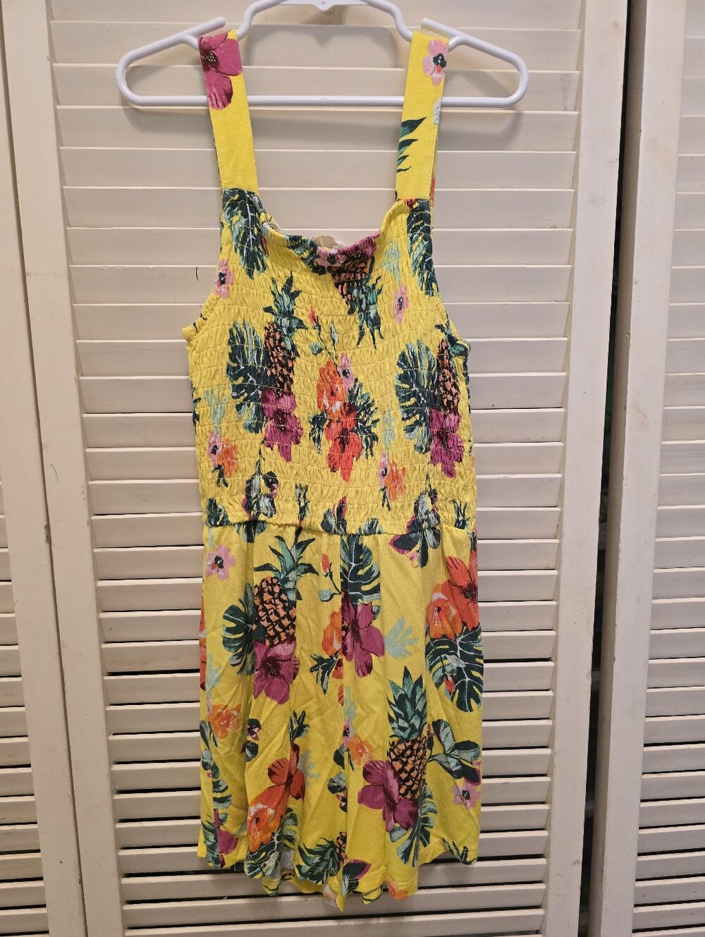 H&m Girls Yellow Romper